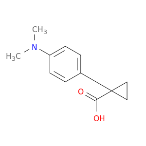 1-[4-(dimethylamino)phenyl]cyclopropane-1-carboxylic acid
