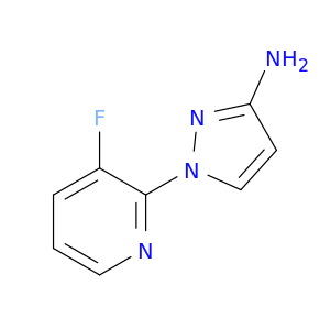 1-(3-fluoropyridin-2-yl)-1H-pyrazol-3-amine