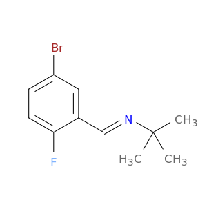 (E)-[(5-Bromo-2-fluorophenyl)methylidene](t-butyl)amine