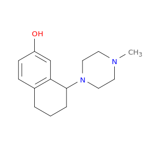 2-Naphthalenol, 5,6,7,8-tetrahydro-8-(4-methyl-1-piperazinyl)-