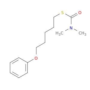 Carbamothioic acid, dimethyl-, S-(5-phenoxypentyl) ester