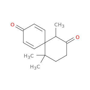 Spiro[5.5]undeca-7,10-diene-2,9-dione, 1,5,5-trimethyl-