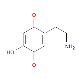2,5-Cyclohexadiene-1,4-dione, 2-(2-aminoethyl)-5-hydroxy-