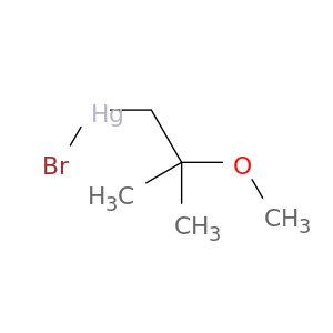 Mercury, bromo(2-methoxy-2-methylpropyl)-