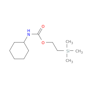 Carbamic acid, cyclohexyl-, 2-(trimethylsilyl)ethyl ester