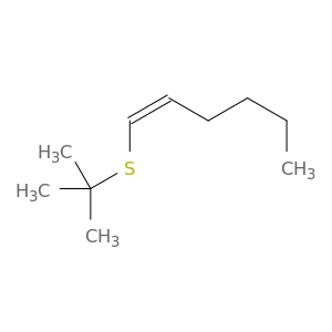 1-Hexene, 1-[(1,1-dimethylethyl)thio]-, (1Z)-