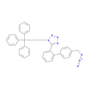 1H-Tetrazole, 5-[4'-(azidomethyl)[1,1'-biphenyl]-2-yl]-1-(triphenylmethyl)-