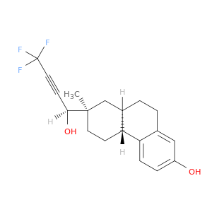 2-Phenanthrenemethanol,1,2,3,4,4a,9,10,10a-octahydro-7-hydroxy-2-methyl-a-(3,3,3-trifluoro-1-propynyl)-, [2a(R*),4aa,10ab]- (9CI)