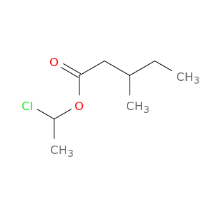 Pentanoic acid, 3-methyl-, 1-chloroethyl ester