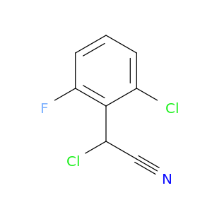 2-chloro-2-(2-chloro-6-fluorophenyl)acetonitrile