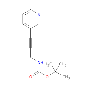 Carbamic acid, [3-(3-pyridinyl)-2-propynyl]-, 1,1-dimethylethyl ester