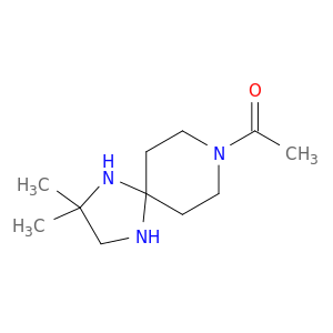 1,4,8-Triazaspiro[4.5]decane, 8-acetyl-2,2-dimethyl-