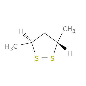 1,2-Dithiolane, 3,5-dimethyl-, trans-