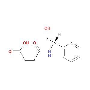 2-Butenoic acid, 4-[[(1S)-2-hydroxy-1-phenylethyl]amino]-4-oxo-, (2Z)-