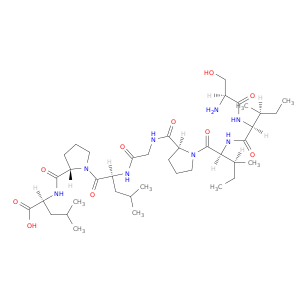 L-Leucine, L-seryl-L-isoleucyl-L-isoleucyl-L-prolylglycyl-L-leucyl-L-prolyl-