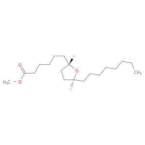 2-Furanhexanoic acid, tetrahydro-5-octyl-, methyl ester, trans-