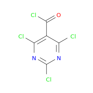 5-Pyrimidinecarbonyl chloride, 2,4,6-trichloro-