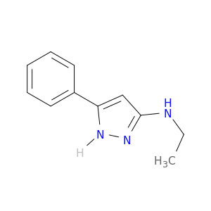 1H-Pyrazol-3-amine, N-ethyl-5-phenyl-