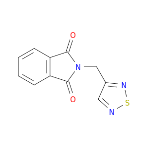 1H-Isoindole-1,3(2H)-dione, 2-(1,2,5-thiadiazol-3-ylmethyl)-