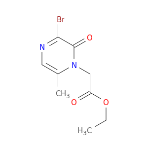 乙基3-溴-6-甲基-2-氧代-1(2H)-吡嗪酰胺