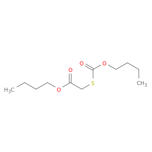 Acetic acid, [(butoxycarbonyl)thio]-, butyl ester