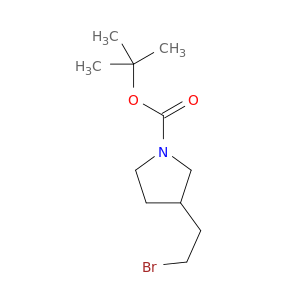3-(2-溴乙基)吡咯烷-1-甲酸叔丁酯