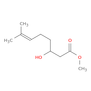 6-Octenoic acid, 3-hydroxy-7-methyl-, methyl ester