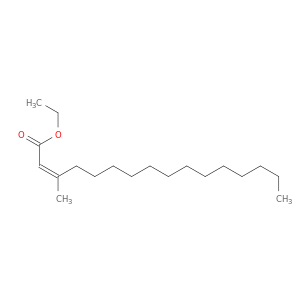 2-Hexadecenoic acid, 3-methyl-, ethyl ester, (Z)-