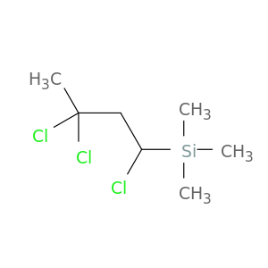 Silane, trimethyl(1,3,3-trichlorobutyl)-