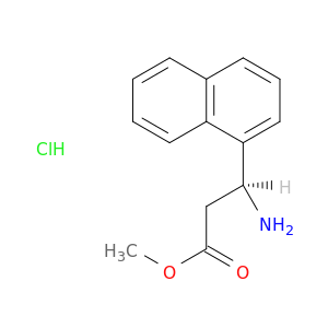 (S)-3-氨基-3-(萘-1-基)丙酸甲酯盐酸盐