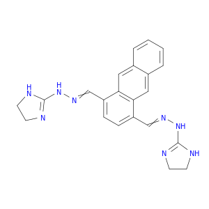 1,4-蒽二羧酸,1,‐4-双[2-(4,5-二氢-1H-咪唑-2-基)肼]