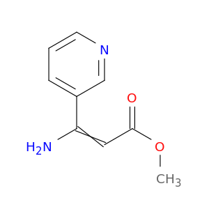 2-Propenoic acid, 3-amino-3-(3-pyridinyl)-, methyl ester