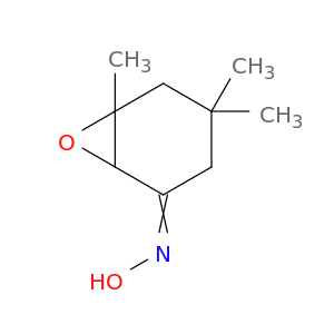 7-Oxabicyclo[4.1.0]heptan-2-one, 4,4,6-trimethyl-, oxime