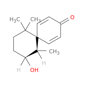 Spiro[5.5]undeca-1,4-dien-3-one, 10-hydroxy-7,7,11-trimethyl-, cis-