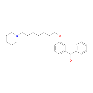 Methanone, phenyl[3-[[7-(1-piperidinyl)heptyl]oxy]phenyl]-
