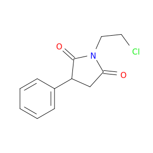 2,5-Pyrrolidinedione, 1-(2-chloroethyl)-3-phenyl-