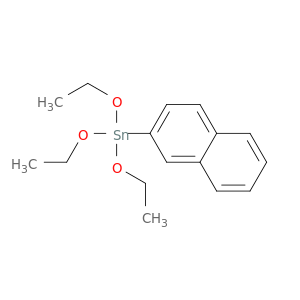Stannane, triethoxy-2-naphthalenyl-