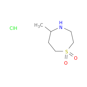 5-methyl-1,4-thiazepane-1,1-dione hydrochloride
