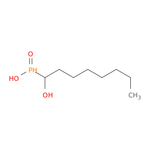 Phosphinic acid, (1-hydroxyoctyl)-