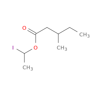 Pentanoic acid, 3-methyl-, 1-iodoethyl ester