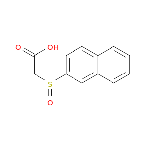 Acetic acid, (2-naphthalenylsulfinyl)-