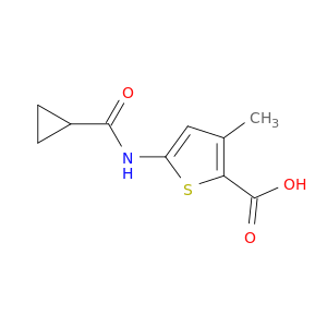 5-环丙酰胺-3-甲基噻吩-2-羧酸