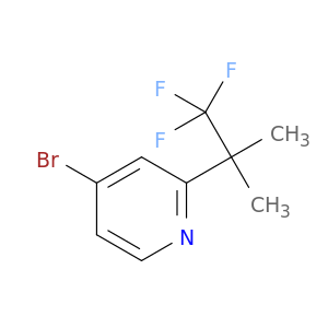 4-溴-2-(2,2,2-三氟-1,1-二甲基乙基)吡啶