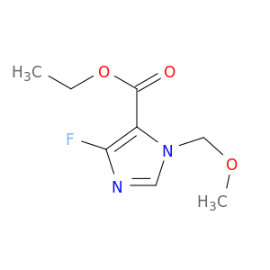 1H-Imidazole-5-carboxylic acid, 4-fluoro-1-(methoxymethyl)-, ethyl ester