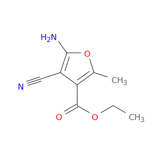5-氨基-4-氰基-2-甲基呋喃-3-羧酸乙酯