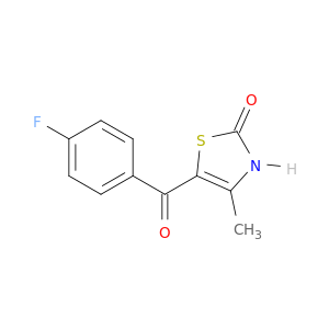 2(3H)-Thiazolone, 5-(4-fluorobenzoyl)-4-methyl-