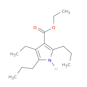 1H-Pyrrole-3-carboxylic acid, 4-ethyl-2,5-dipropyl-, ethyl ester