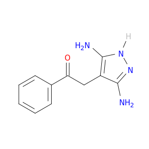 2-(3,5-二氨基-1H-吡唑-4-基)-1-苯基乙酮