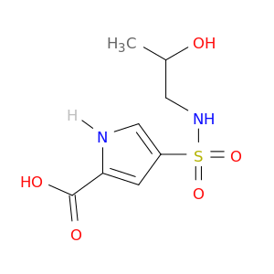 4-[(2-Hydroxypropyl)sulfamoyl]-1H-pyrrole-2-carboxylic Acid