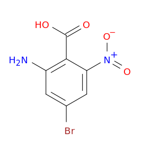 2-氨基-4-溴-6-硝基苯甲酸